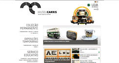 Desktop Screenshot of museu.carris.pt